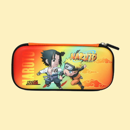 School Kids Hard Case Naruto Print Pencil Pouch small size