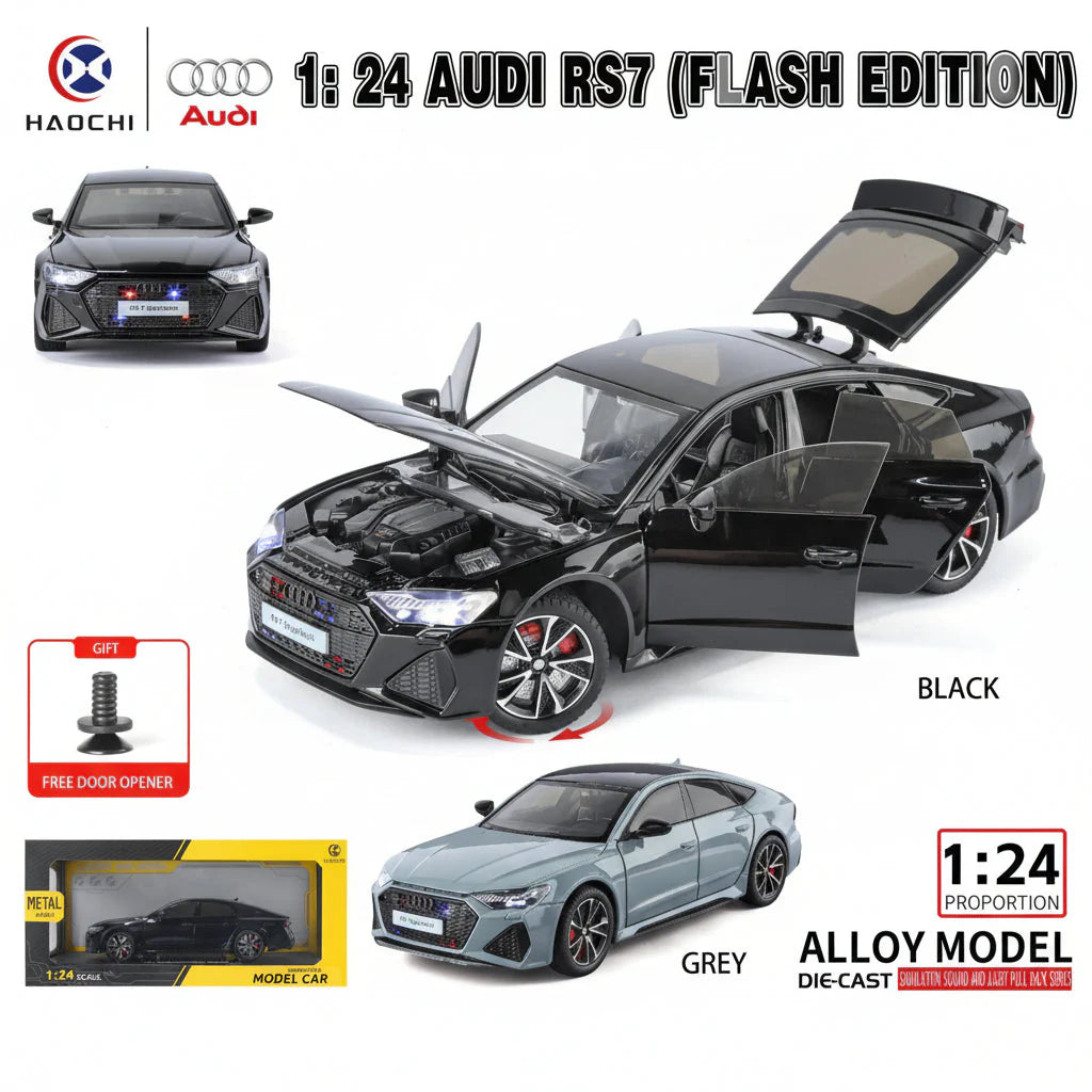 Audi RS7 1:24 Metal model