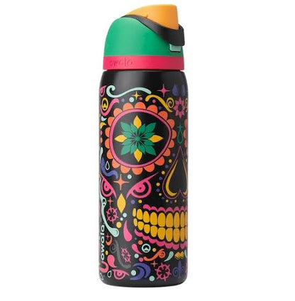 Owala sugar skull | 32 oz | free sip | 2 in 1 lid | glow in the dark