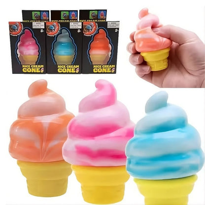 Nee doh- ice cream cone squishy toy