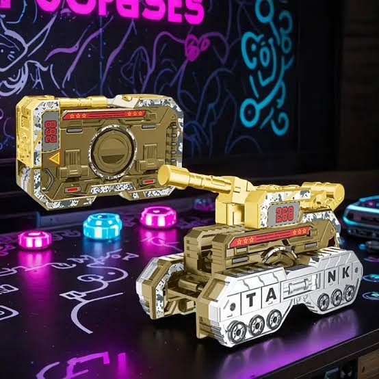 Tank transformer fidget spinner | hard plastic