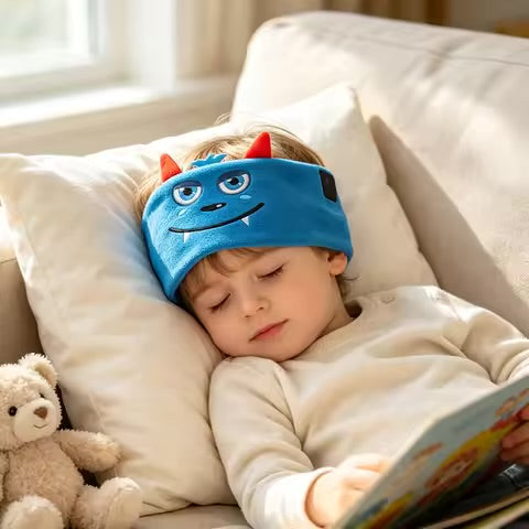 Snugsy Buds 2.0 | wireless headphones for white noise/music | eye mask