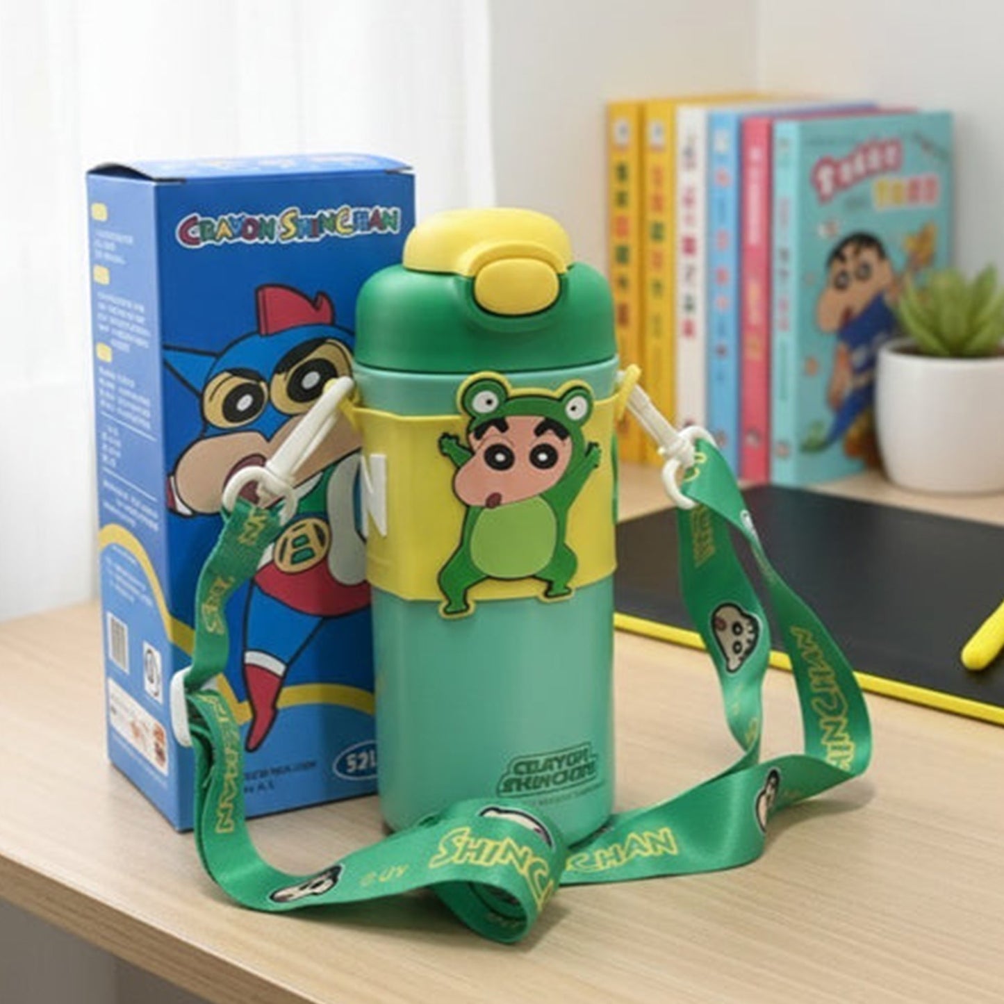 Shin chan steel insulated 520 mL bottle