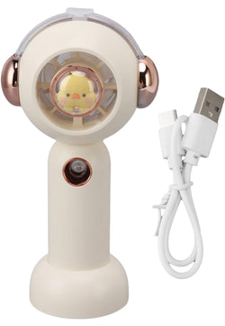Handheld Misting Fan | 3 Speeds, portable adjustable table fan - Kidspark