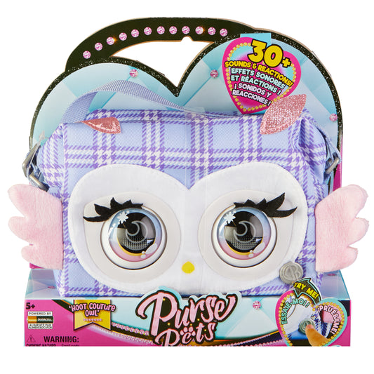Purse Pets- Print Perfect Hoot Couture Owl