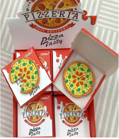 Pizza erasers