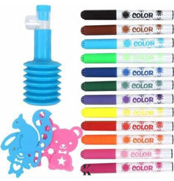 Blow Pens for Kids Spray Painting, Sketch Pen Color, Children, Drawing, Art & Craft, Spray Pens for Kids - Kidspark