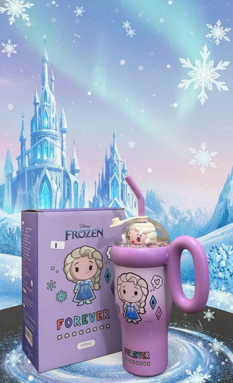 Frozen buddy sip steel tumbler | BPA free | 880 ml