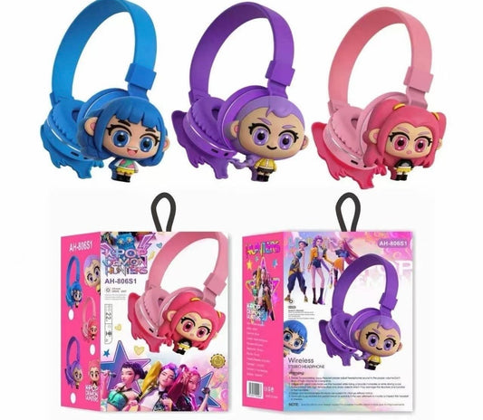 K pop demon hunters Wireless Kids Headphones