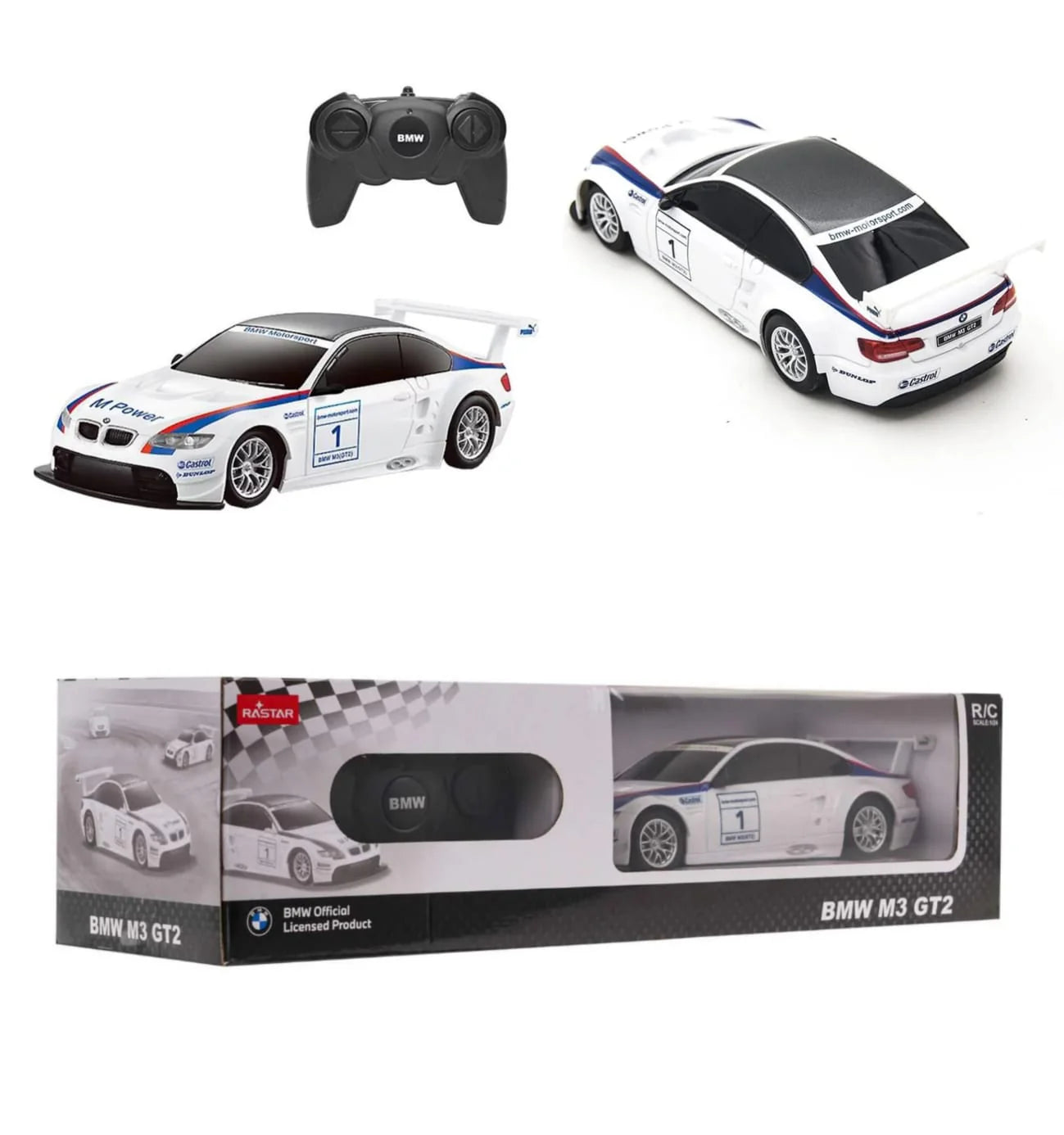 Rastar 48300 BMW M3 GT 1:24 RC Car
