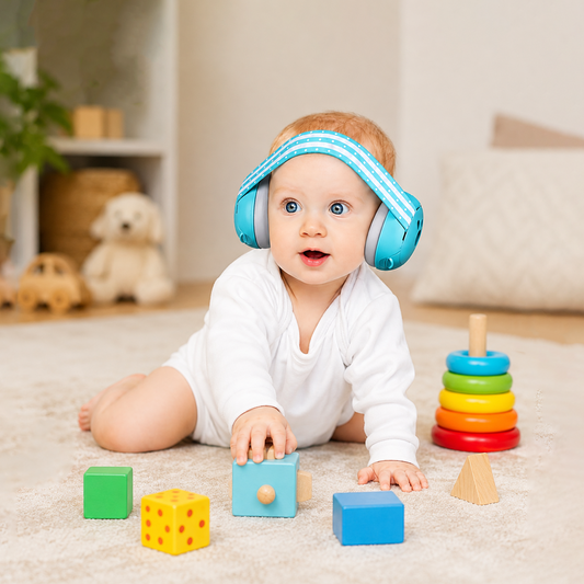 Baby Earmuff | Hearing Protection | flights/weddings & sleep made easy