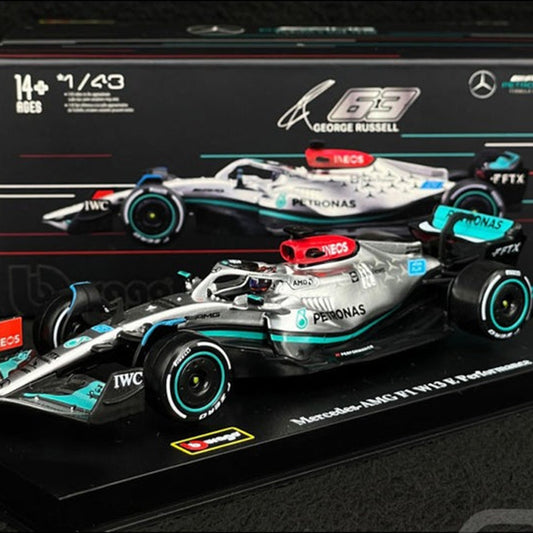 Bburago - F1 Mercedes Benz W13 | Scale Car Luxury Diecast