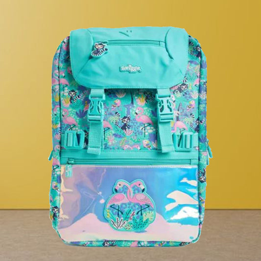 Big 18’’ Smiggle Flamingo Butterfly Backpack - Luxury Quality