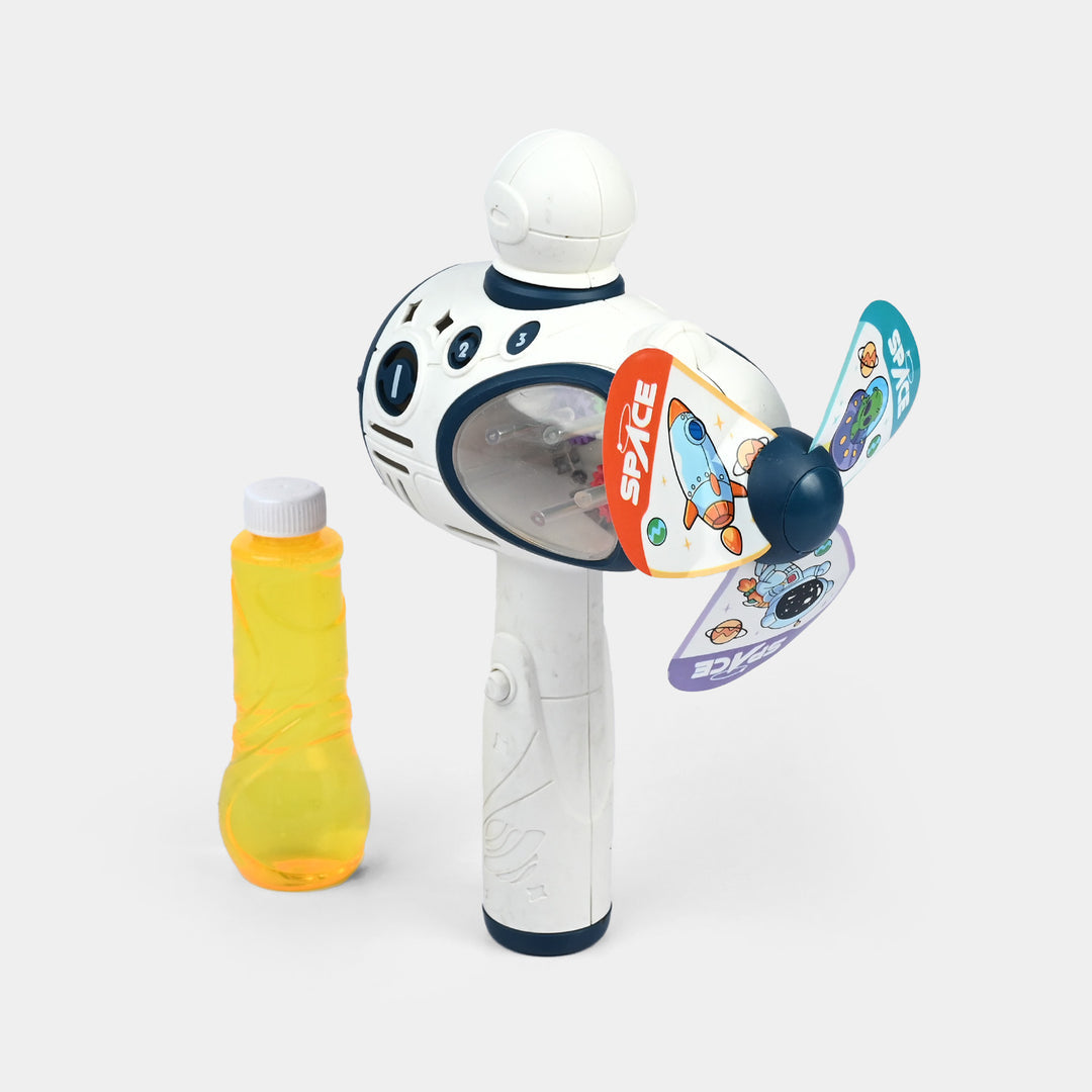 Space gear bubble machine