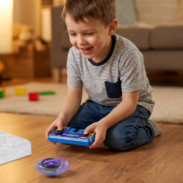 Beyblade electric battle spin launcher + metal beyblade