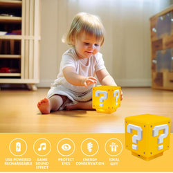 Super bros illusion night light for kids with game sound effects and nightlight - Kidspark