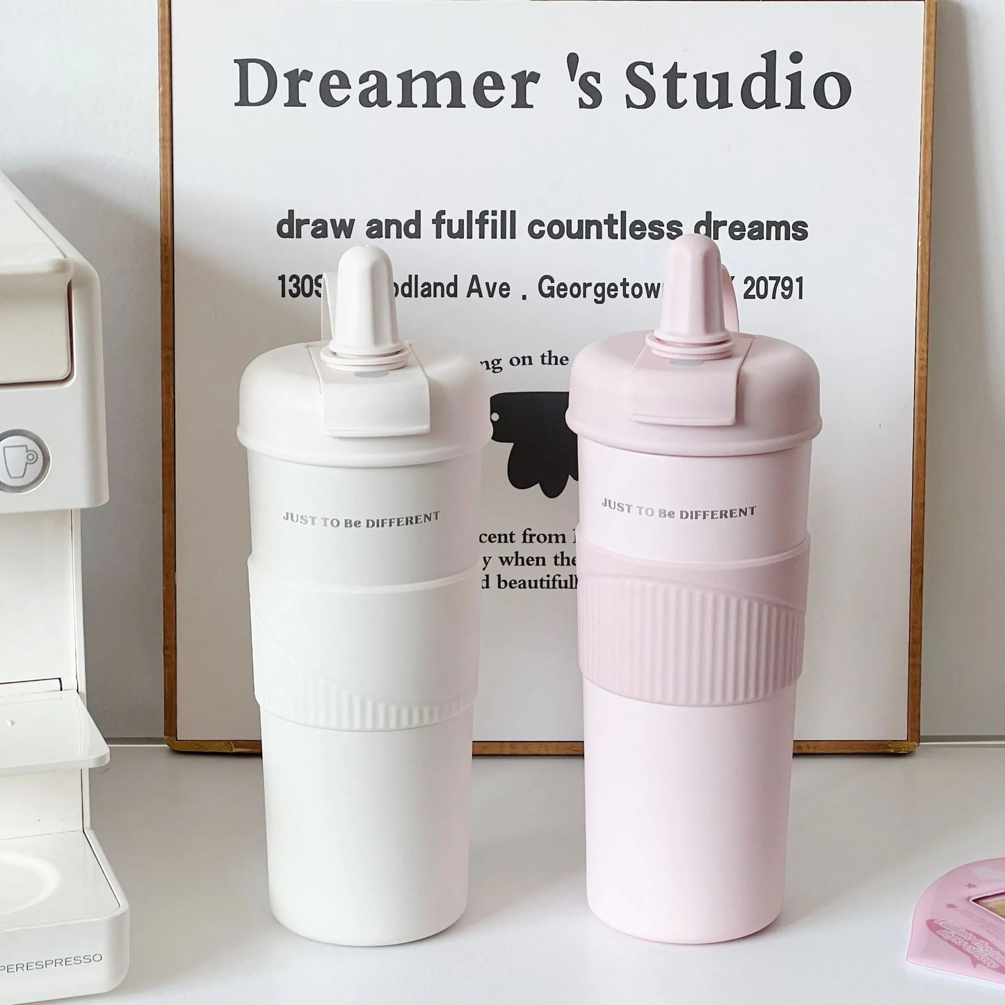 Just be different insulated steel water bottle