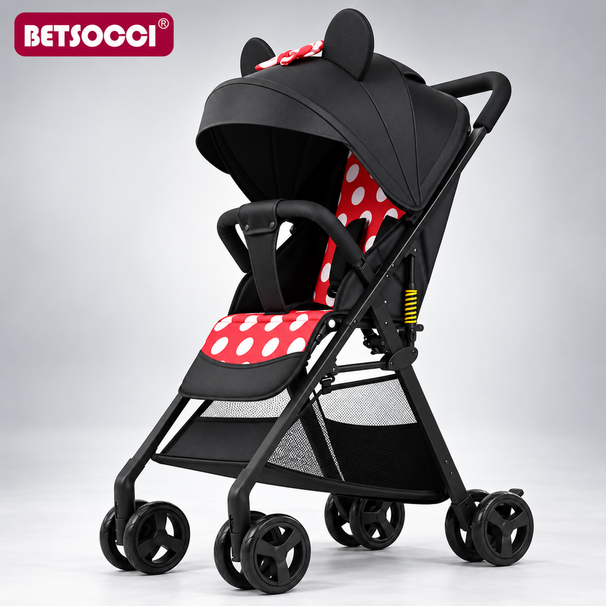 Kidspark Bunny buddy stroller  | Lightweight | Travel friendly | one Click fold | 5 point safety