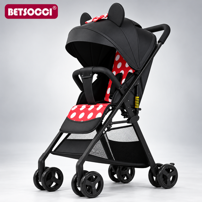 Kidspark Bunny buddy stroller  | Lightweight | Travel friendly | one Click fold | 5 point safety