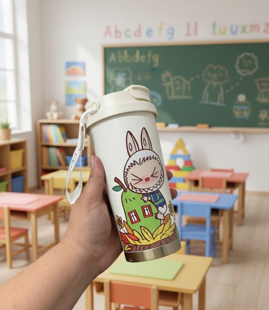 Labubu stainless steel sipper | 450 ml ~