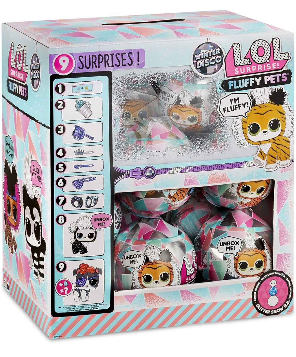 LOL surprise fluffy pets 9 surprise Doll 3 years age Kidspark