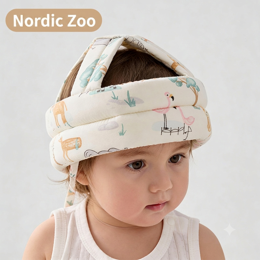Kidspark Baby Safety Helmet Baby Head Protector, Baby Learn to Walk Safety Helmet | Infant Anti-Fall Anti-Collision| (6-36 M)