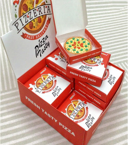 Pizza erasers