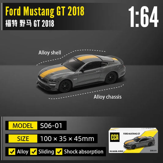 CCA S06-01 Ford Mustang GT 1:64 Diecast Car