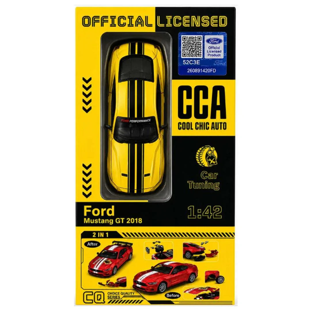 CCA 67119 1:42 Ford Mustang GT 2018 Assembled Diecast