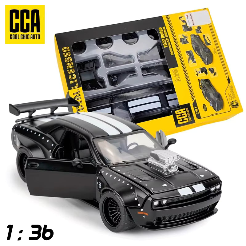 CCA 88733 MSZ 1:36 Dodge Challenger Modified Sports Diecast Car Model
