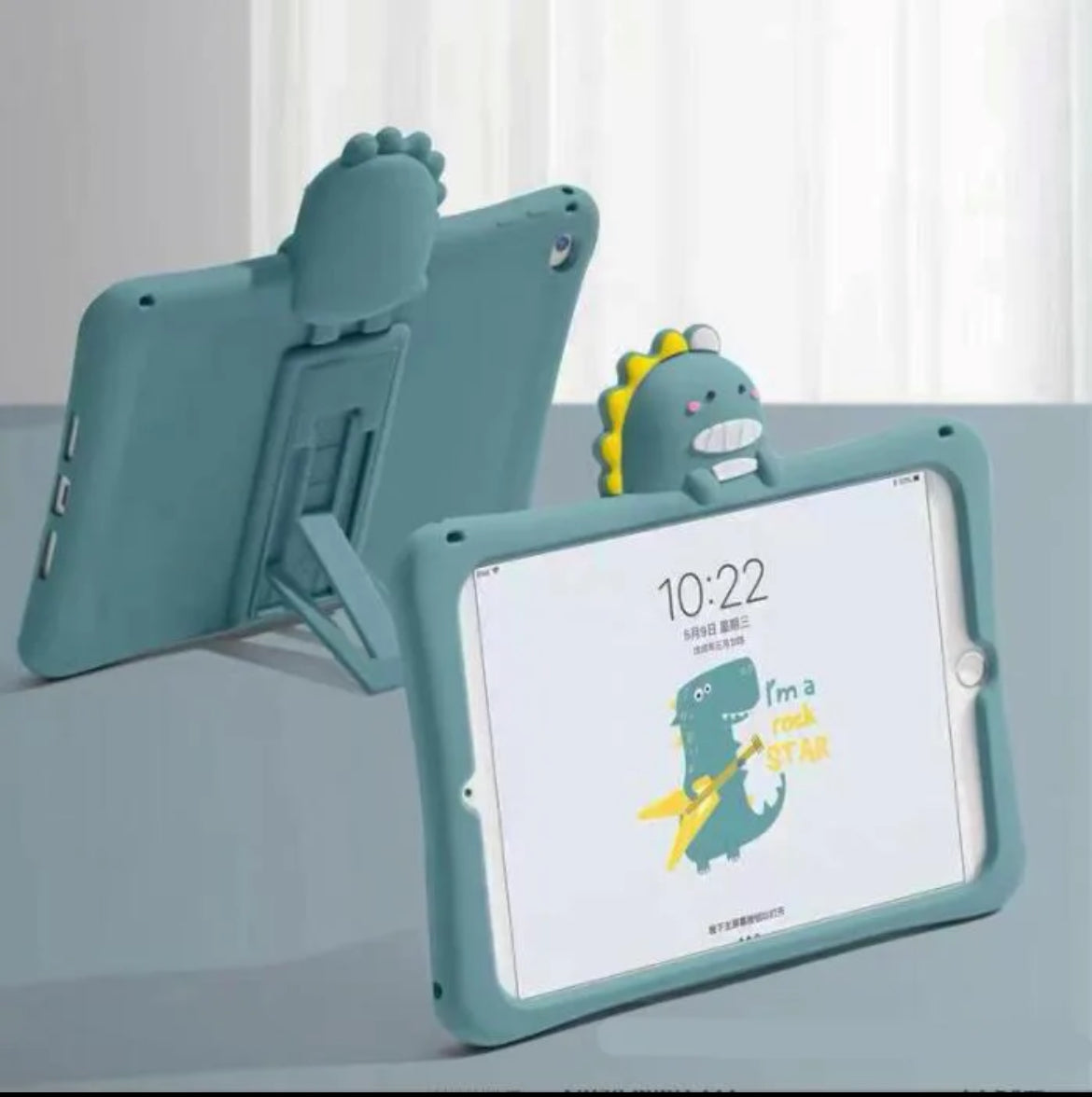 Dino iPad case with stylus and table holder (case)