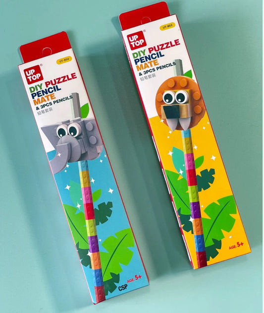 DIY Blocks pencil mate - Kidspark