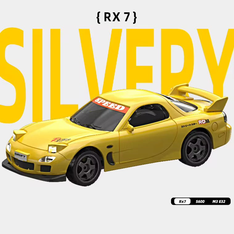 Whoosh metal RC car (RX7) |1 : 43| 4WD | Drift | 15km/H