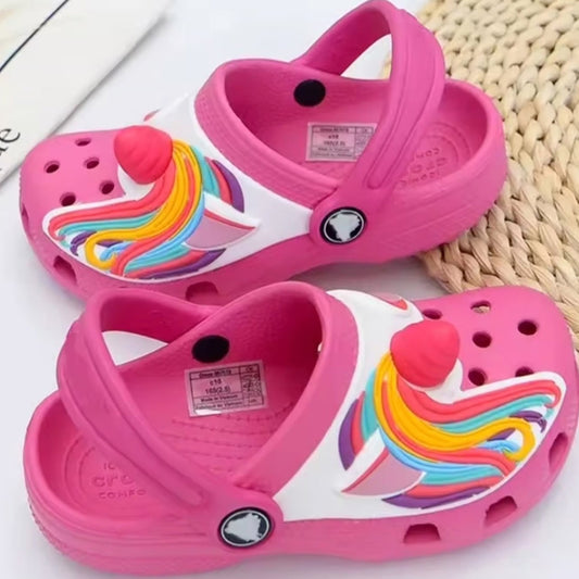 Crocs - 3 D unicorn clogs