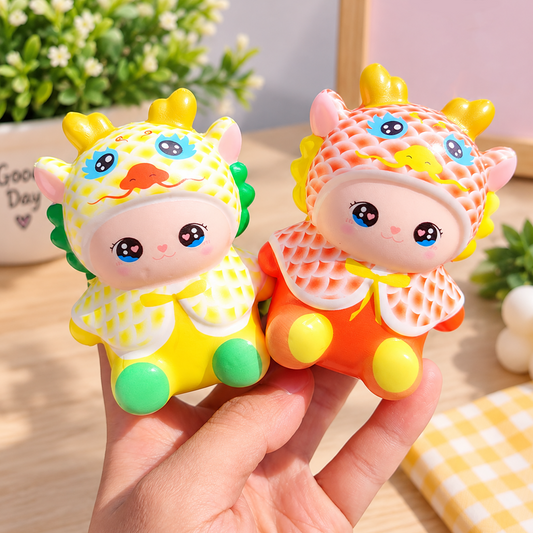 Cute baby dragon squishy toy