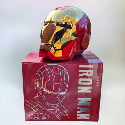 Iron Man MK5 Helmet 1:1 Voice | Remote | Touch control