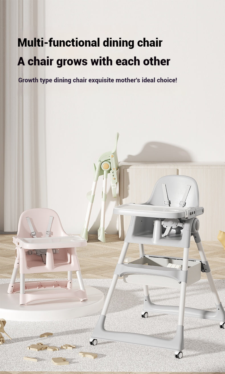 Kidspark Mk3 Highchair | 4 in 1 | feeding | storage | portable | EU standards highchair