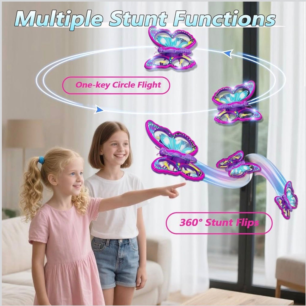 4DRC V40 Flying Remote Control butterfly Drone