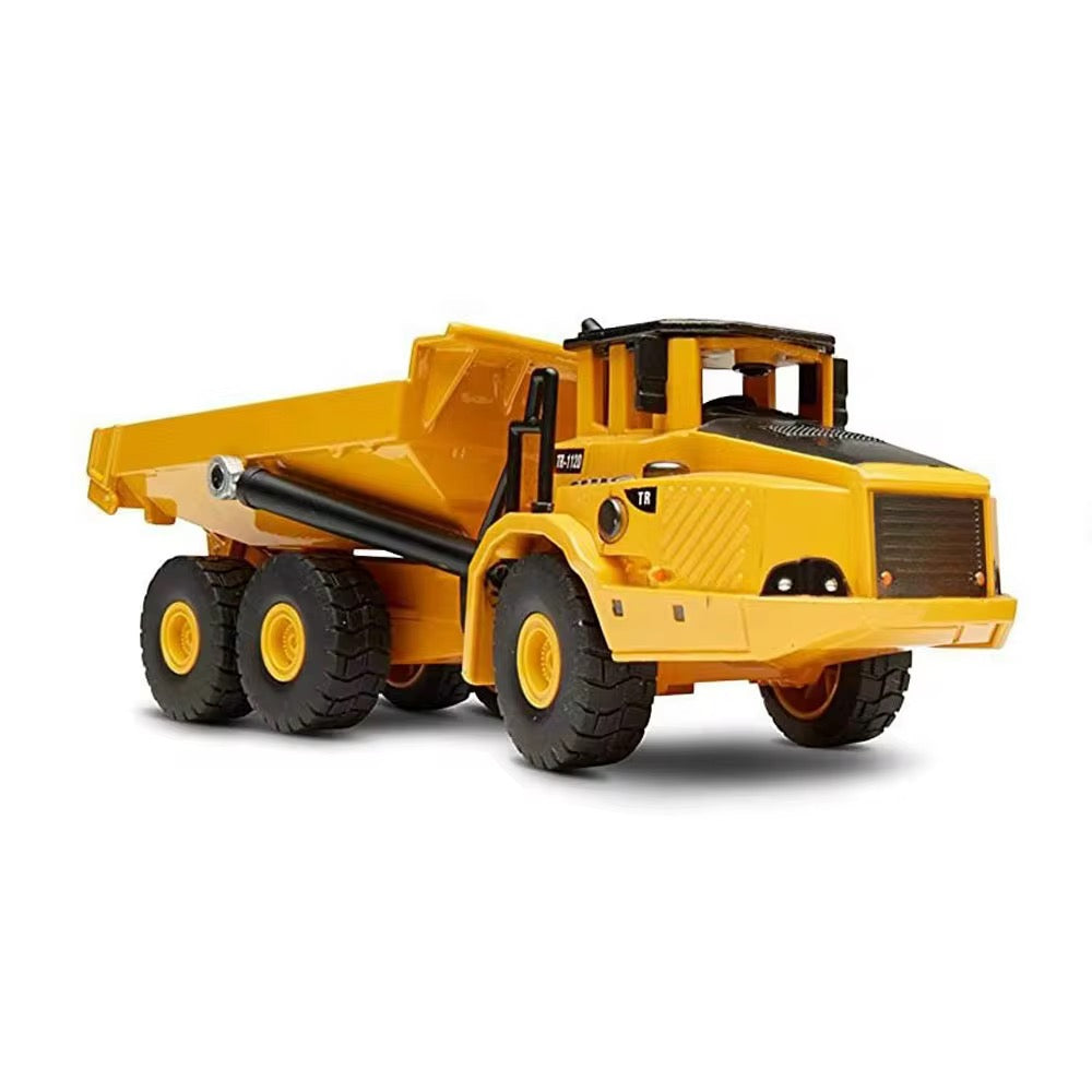 HUINA 1611 1:50 metal diecast excavator & dump truck static model