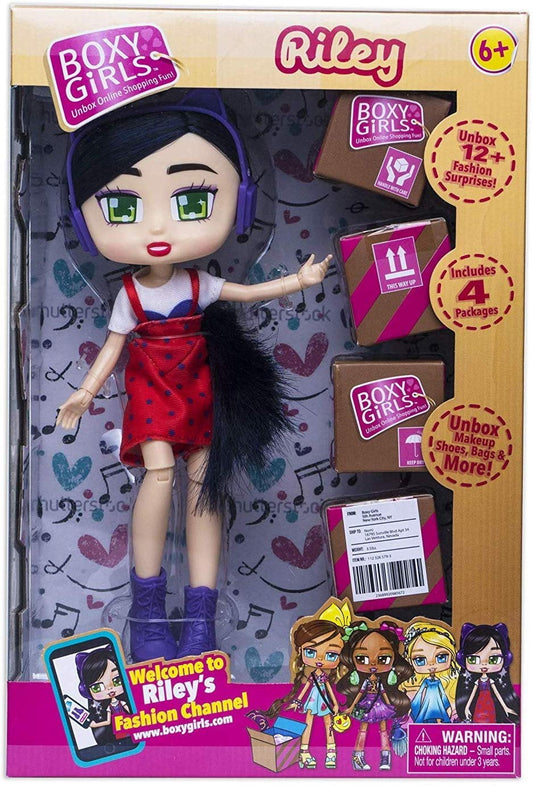 Boxy girls Riley, 12+ surprises doll - Kidspark