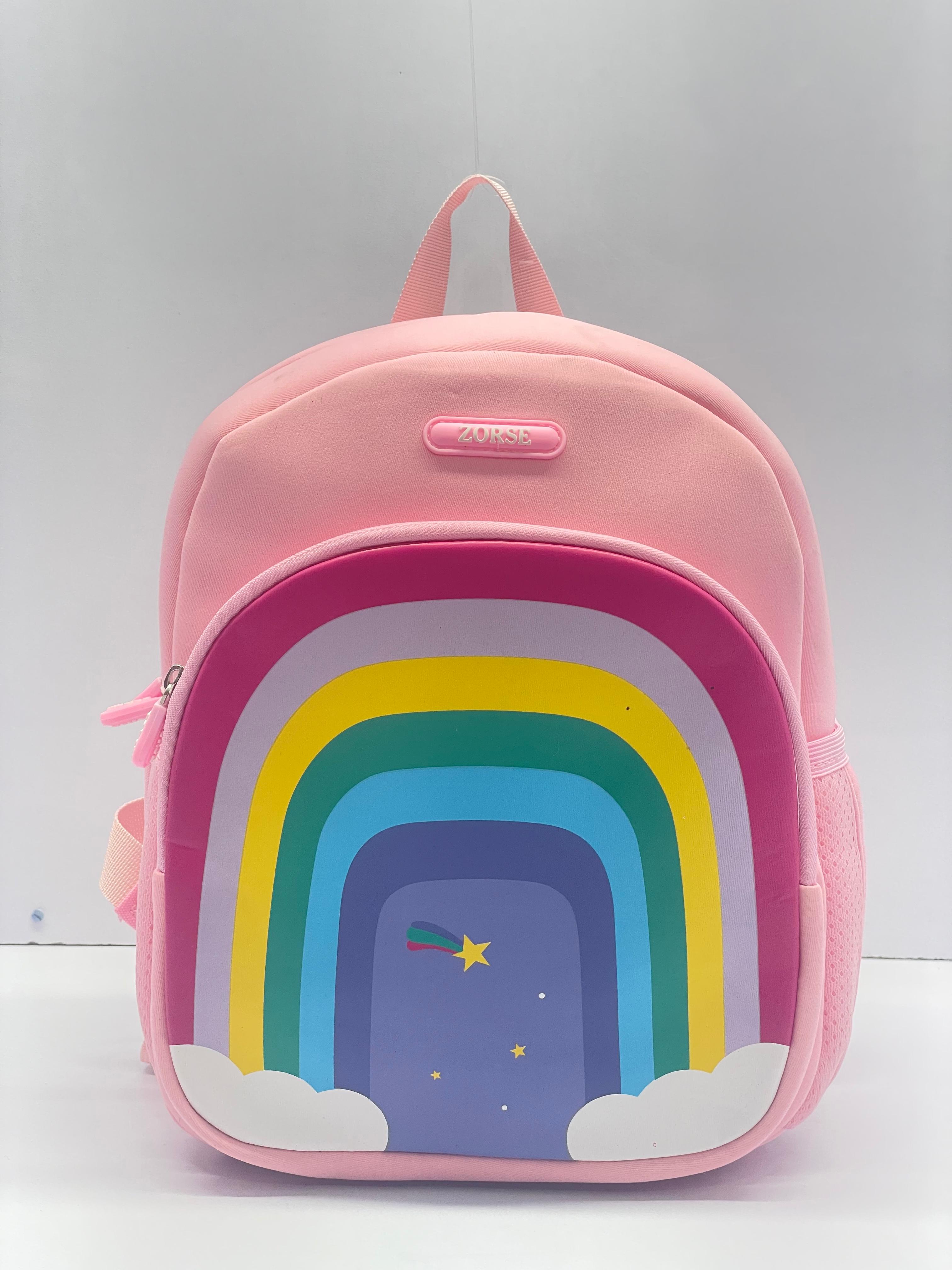 Rainbow backpacks for school online