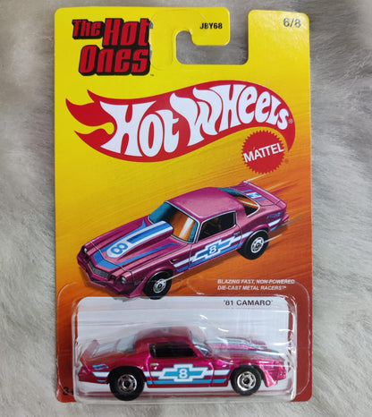 HOT WHEELS THE HOT ONES - SCALE 1:64 2025 BLAZING FAST DIE-CAST METAL RACERS ( random )