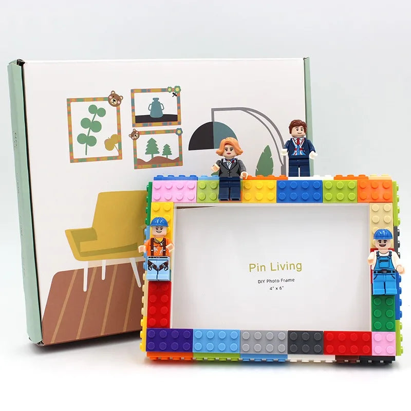 Lego photo frame for your kiddos