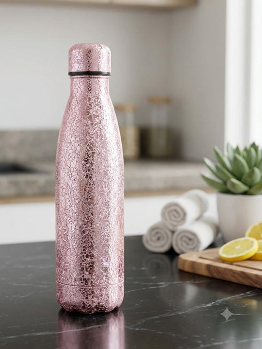 Glitter glitze 750 ml vacuum steel bottle