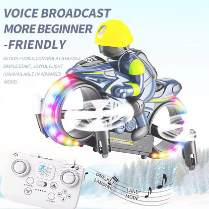 H141 2 in 1 Flying Motorbike – Land & Air Dual Mode RC Motorcycle