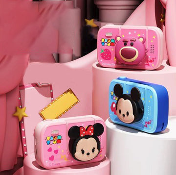 Disney Camera - 50MP with Vlogging Stand - Kidspark