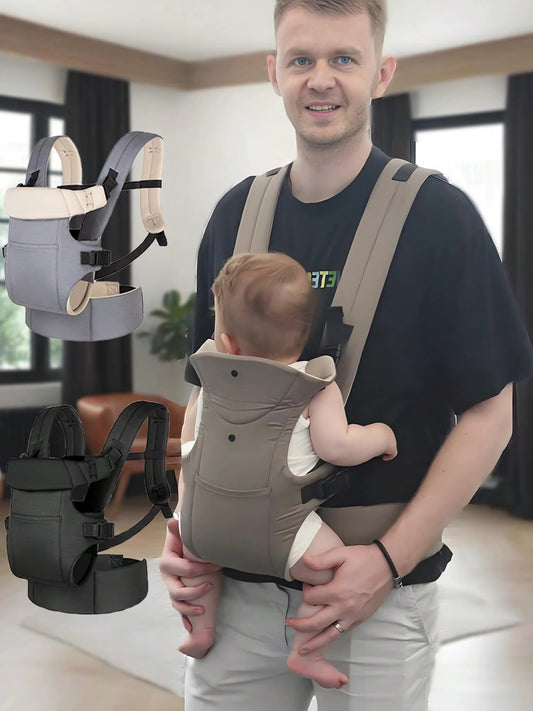 Kidspark Aiebao premium baby carrier | padded straps | M position sit| built in teether