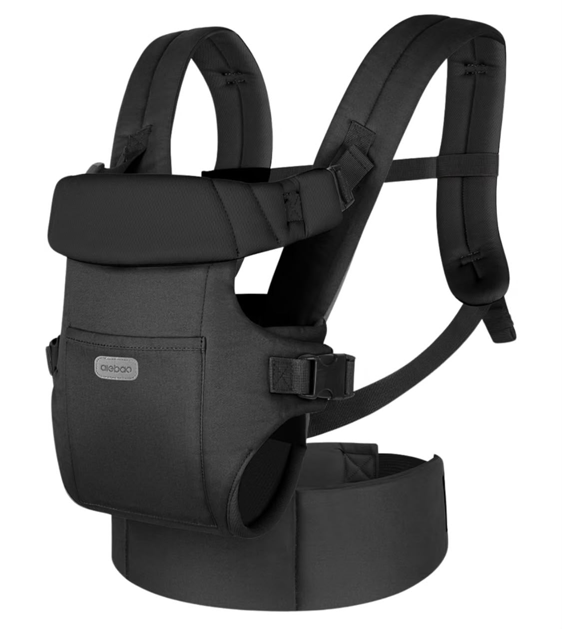 Kidspark Aiebao premium baby carrier | padded straps | M position sit| built in teether