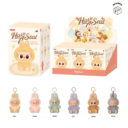 POP MART - Labubu have a seat Monster Collectible Toy – Limited Edition Designer Figure Pack of 1