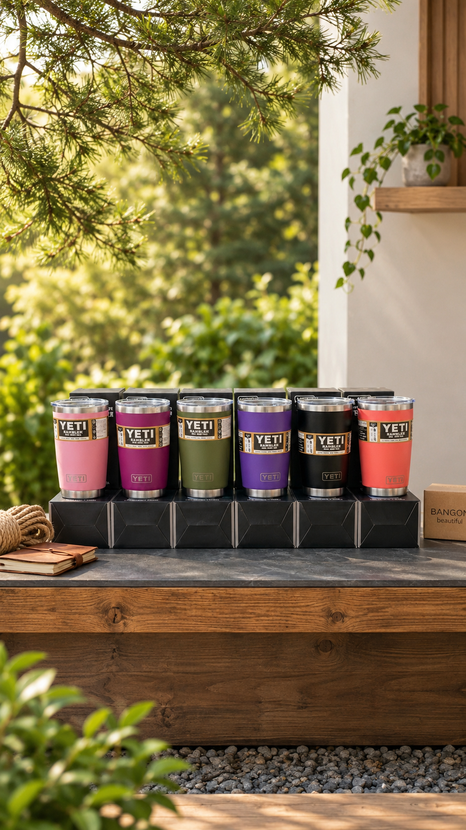YETI Rambler 20 oz | steel tumbler | magslide lid